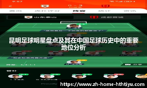 昆明足球明星盘点及其在中国足球历史中的重要地位分析